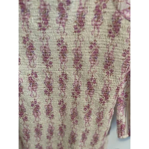 LoveShackFancy Pink and Cream Mini Dress - Picture 6 of 13